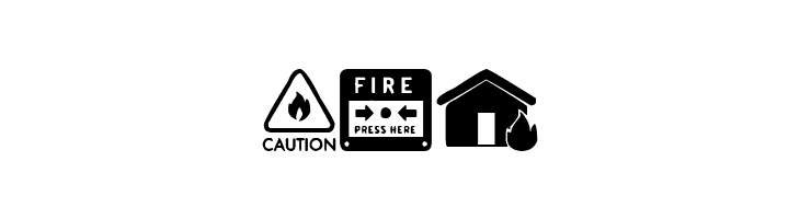 Fire Safety Icons  Free Fonts Download