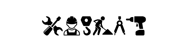 Construction Icons  Free Fonts Download
