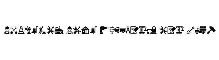 Construction Icons  Free Fonts Download