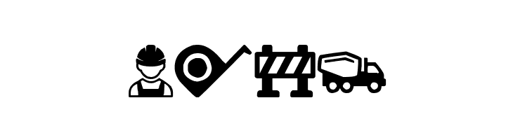 Construction Icons  Free Fonts Download