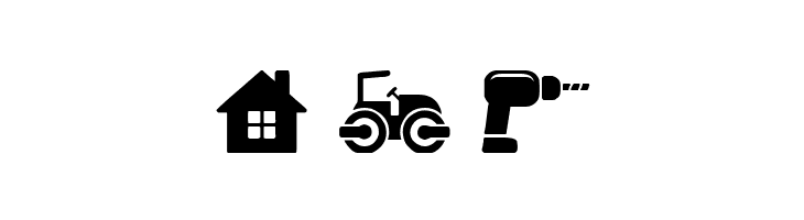 Construction Icons  Free Fonts Download