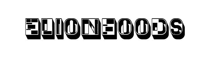 Prague 3D Regular  Free Fonts Download