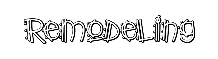 Y2K PopMuzik Outline AOE  Free Fonts Download