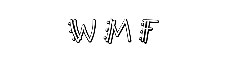 Y2K PopMuzik Outline AOE  Free Fonts Download