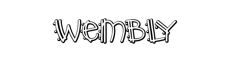 Y2K PopMuzik Outline AOE  Free Fonts Download