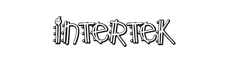 Y2K PopMuzik Outline AOE  Free Fonts Download