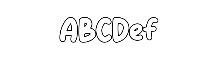 KiddosyFree-Outline  Free Fonts Download