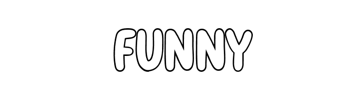 Kiddosy Free Outline  Free Fonts Download