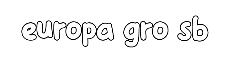 Kiddosy Free Outline  Free Fonts Download