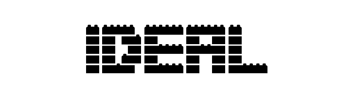 Clicky Bricks 2 Outlines Regular  Free Fonts Download