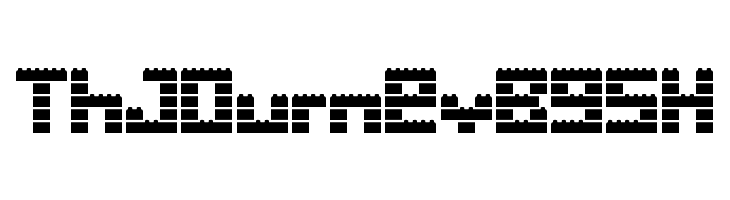 Clicky Bricks 2 Outlines Regular  Free Fonts Download