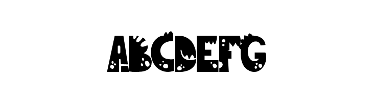 Dinkebilo Dino-Regular  Free Fonts Download