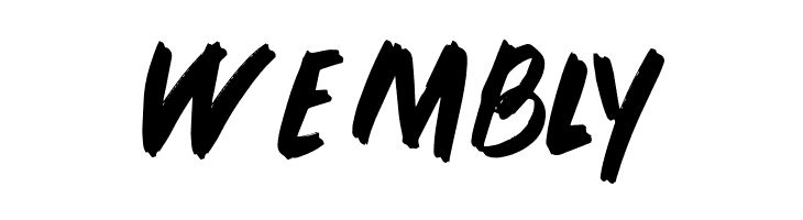 PEUNABRUSH-Regular  Free Fonts Download