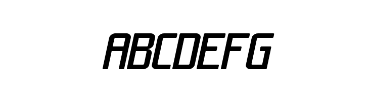 SF Chrome Fenders Extended Oblique  Free Fonts Download