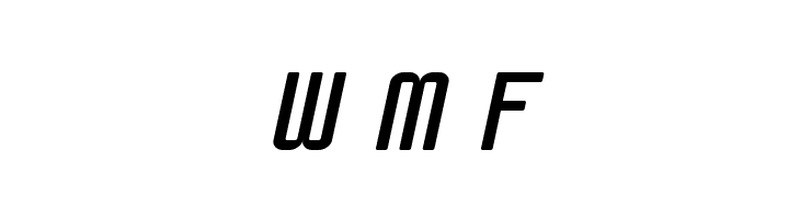 SF Chrome Fenders Extended Oblique  Free Fonts Download
