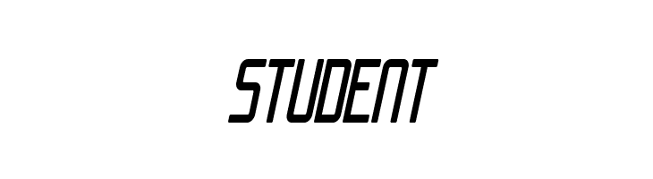 SF Chrome Fenders Condensed Oblique  Free Fonts Download