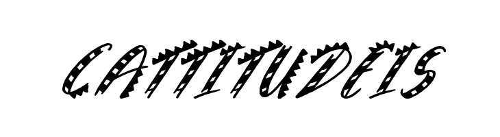 Sneaky Crocodile  Free Fonts Download