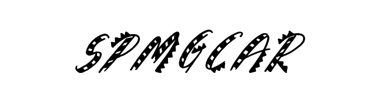 Sneaky Crocodile  Free Fonts Download