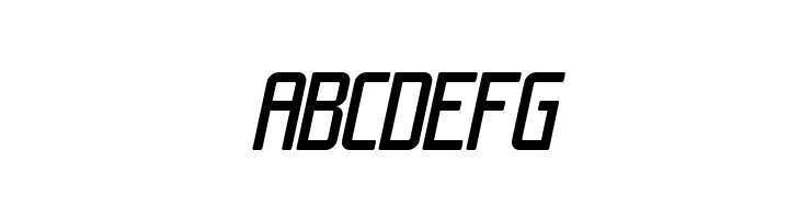 SF Chrome Fenders Oblique  Free Fonts Download