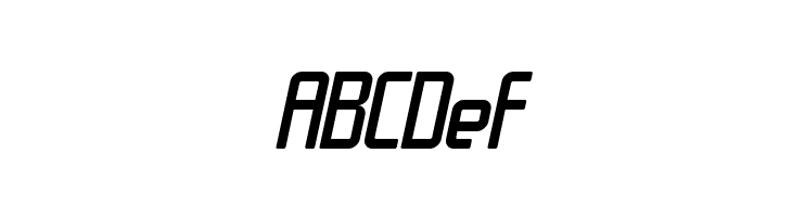 SF Chrome Fenders Oblique  Free Fonts Download