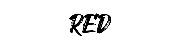 RED Hey August Font