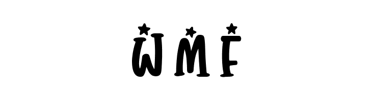 Glowing Star Cute  Free Fonts Download