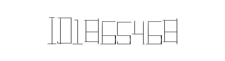 Digital ruins  Free Fonts Download