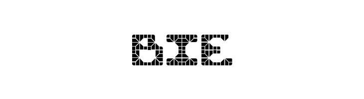 Knight Tiles Display Rounded Tiles  Free Fonts Download