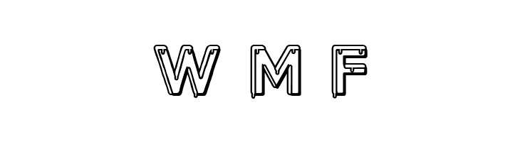 MELTED PERSONAL USE Bold  Free Fonts Download