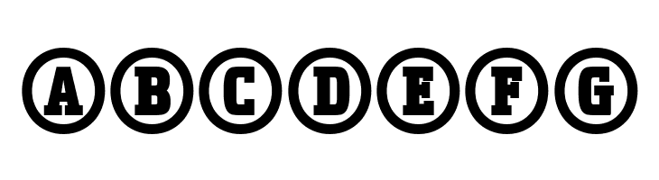 Uchrony Circle Bold  Free Fonts Download