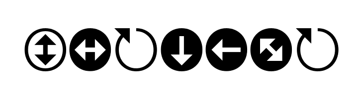 Uchrony Arrows Regular  Free Fonts Download