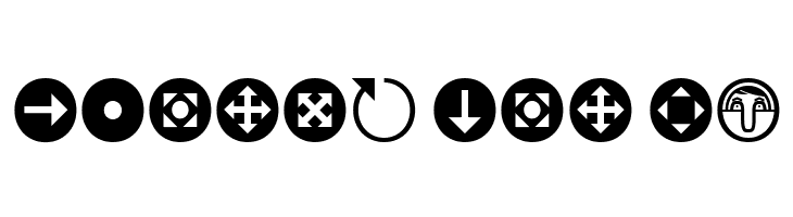 Uchrony Arrows Regular  Free Fonts Download