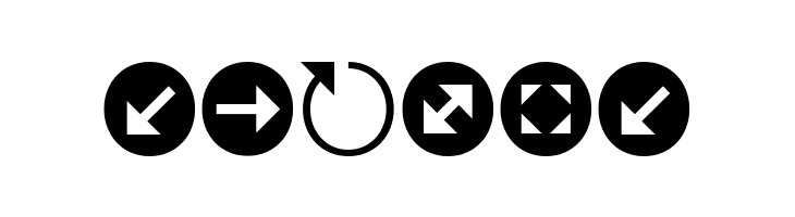 Uchrony Arrows Regular  Free Fonts Download
