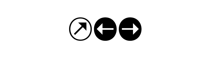 Uchrony Arrows Light  Free Fonts Download