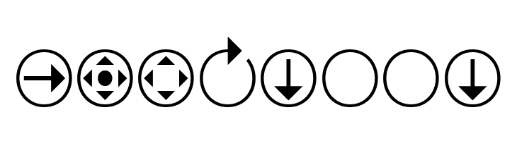 Uchrony Arrows Light  Free Fonts Download