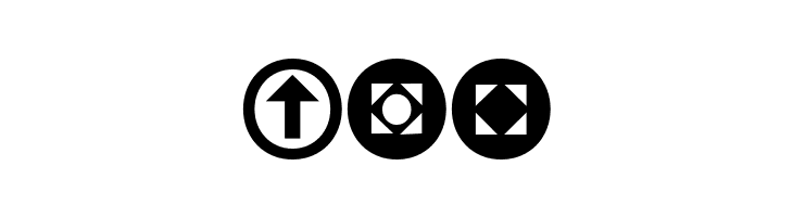 Uchrony Arrows Bold  Free Fonts Download