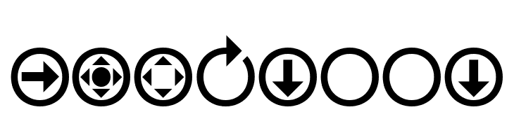 Uchrony Arrows Bold  Free Fonts Download