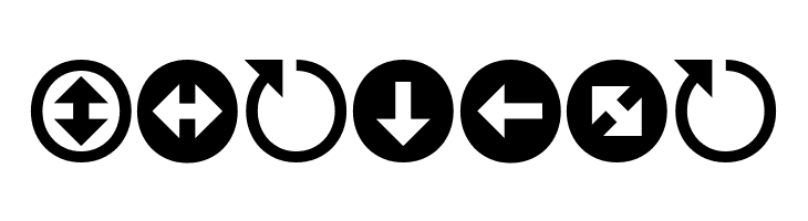 Uchrony Arrows Bold  Free Fonts Download