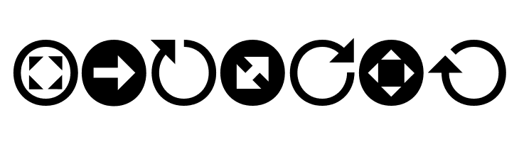 Uchrony Arrows Bold  Free Fonts Download