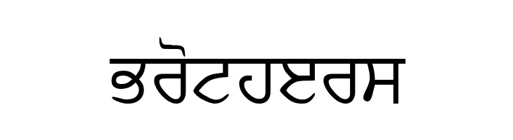 GurbaniLipiLight  Free Fonts Download