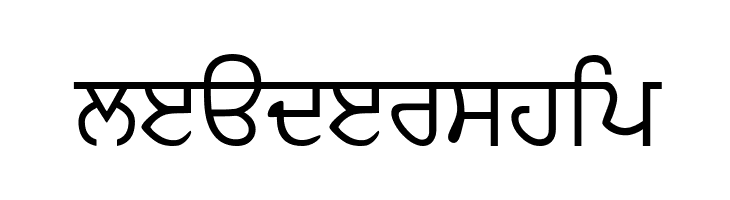 GurbaniLipiLight  Free Fonts Download