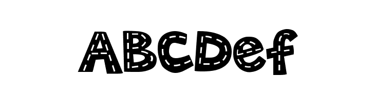 KB3BusRoute123  Free Fonts Download