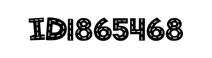 KB3BusRoute123  Free Fonts Download