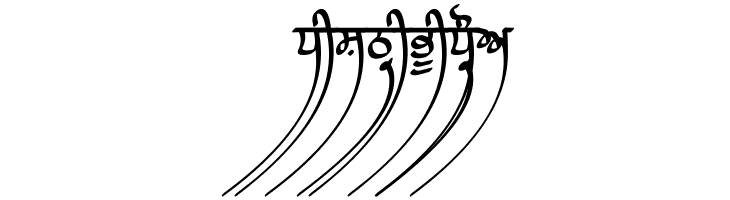 Lanma Script Medium  Free Fonts Download