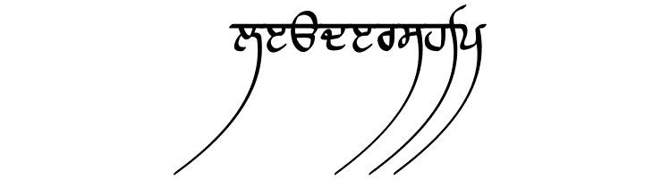 Lanma Script Medium  Free Fonts Download