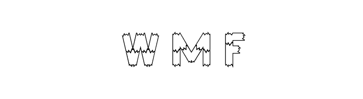 Broken Trunk Demo Outline  Free Fonts Download