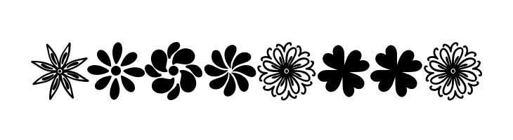 Flowery  Free Fonts Download