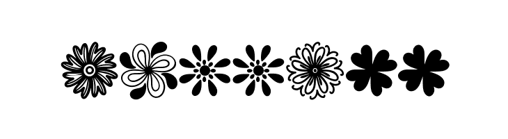 Flowery  Free Fonts Download