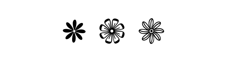 Flowery  Free Fonts Download