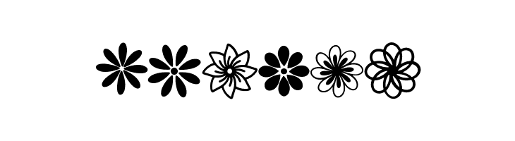 Flowery  Free Fonts Download
